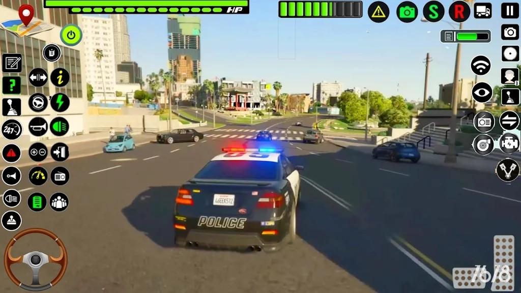 城市警车追逐(Police Car Chase Game)图集展示1